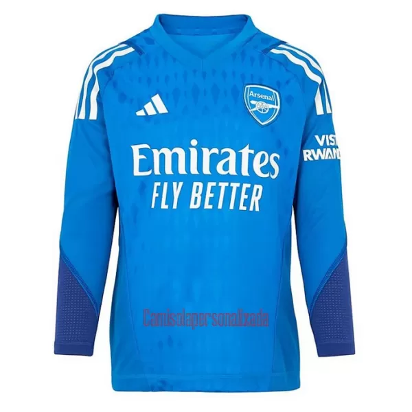 Camisolas Guarda Redes Arsenal Equipamento Alternativo 23/24 Manga Comprida