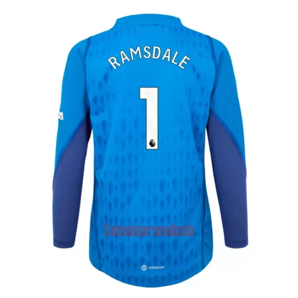 Camisolas Guarda Redes Arsenal Ramsdale 1 Equipamento Alternativo 23/24 Manga Comprida