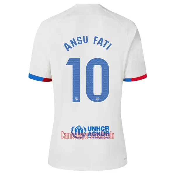 Camisolas FC Barcelona Ansu Fati 10 Equipamento Alternativo 23/24