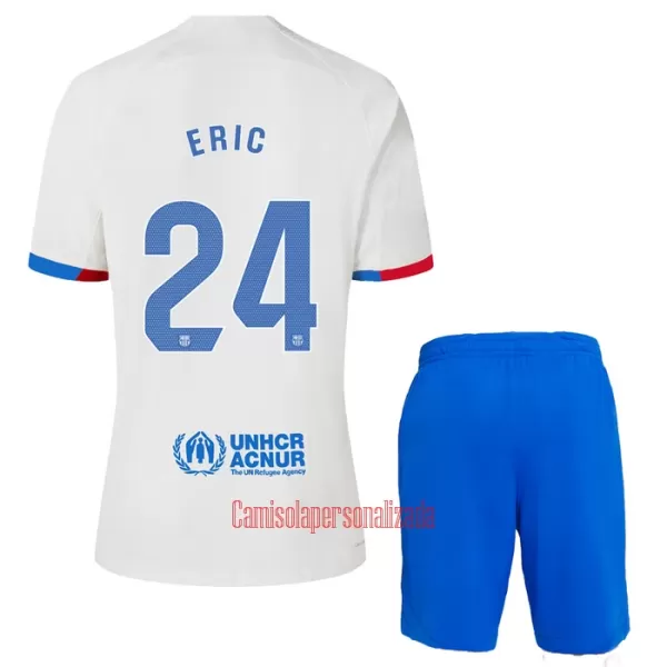 Camisolas FC Barcelona Eric 24 Criança Equipamento Alternativo 23/24