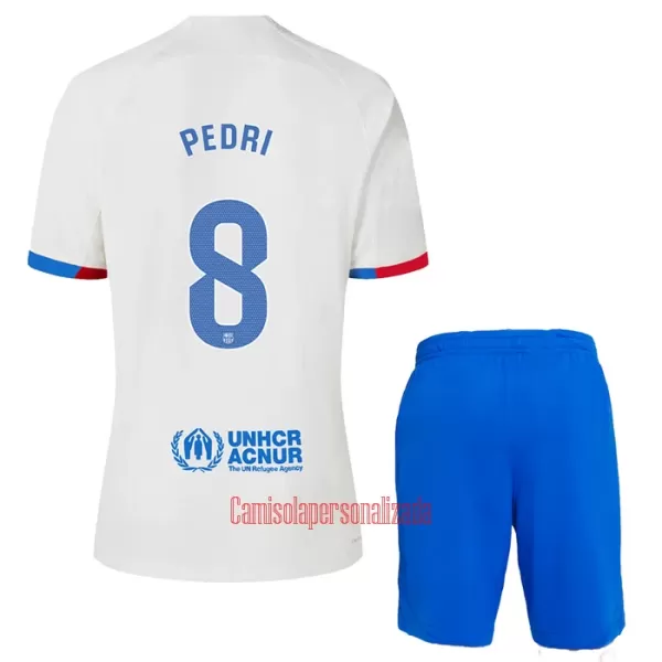 Camisolas FC Barcelona Pedri 8 Criança Equipamento Alternativo 23/24