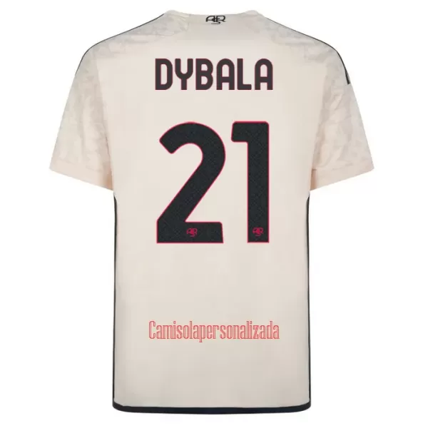 Camisolas AS Roma Paulo Dybala 21 Equipamento Alternativo 23/24