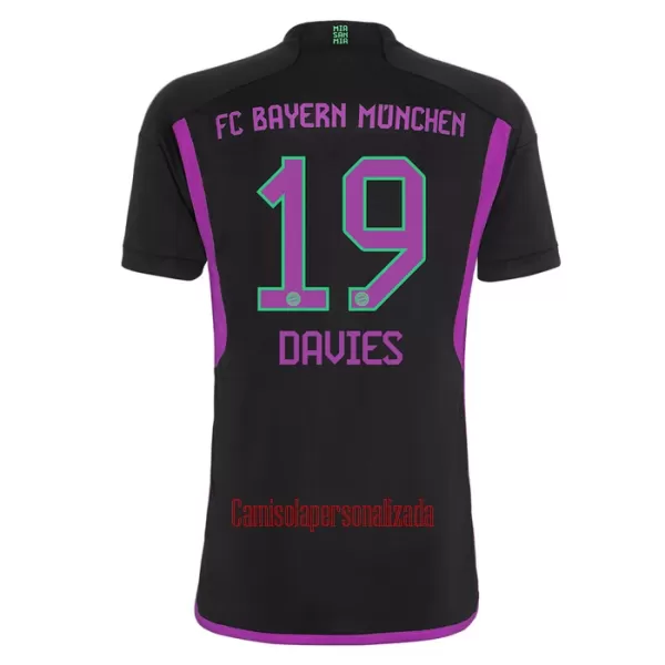 Camisolas FC Bayern de Munique Alphonso Davies 19 Equipamento Alternativo 23/24