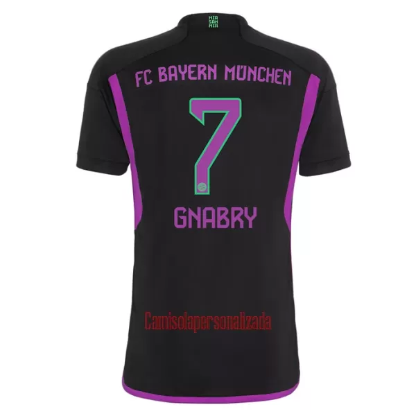 Camisolas FC Bayern de Munique Gnabry 7 Criança Equipamento Alternativo 23/24