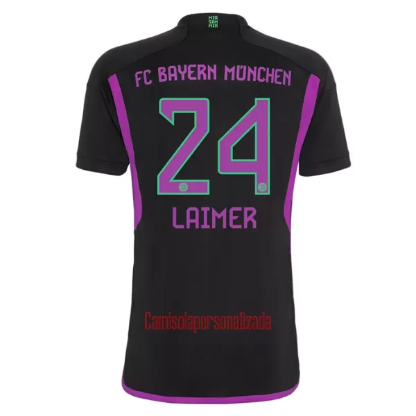 Camisolas FC Bayern de Munique Konrad Laimer 24 Equipamento Alternativo 23/24