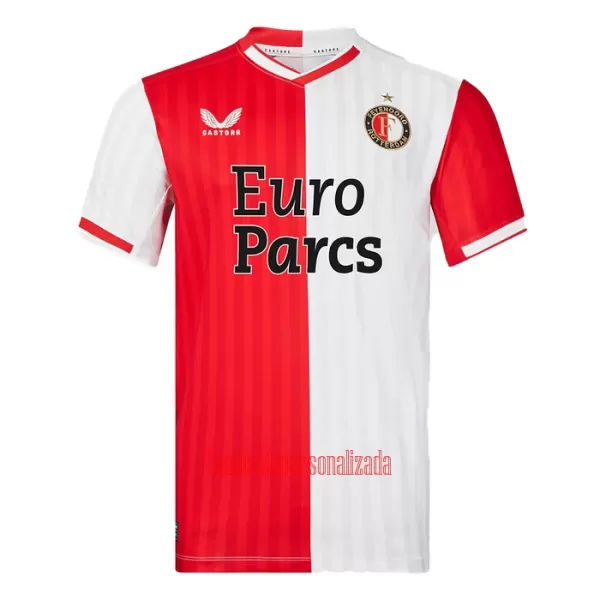 Camisolas Feyenoord Rotterdam Paixao 14 Criança Equipamento Principal 23/24