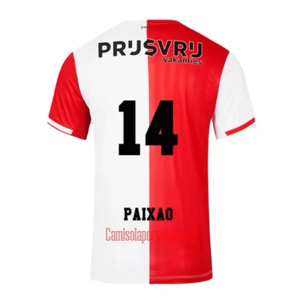 Camisolas Feyenoord Rotterdam Paixao 14 Equipamento Principal 23/24