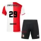 Camisolas Feyenoord Rotterdam Santiago Gimenez 29 Criança Equipamento Principal 23/24