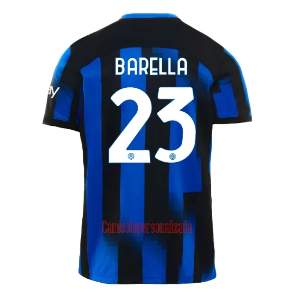 Camisolas Inter Milan Barella 23 Equipamento Principal 23/24