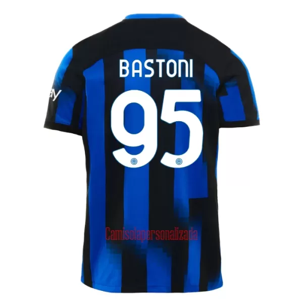 Camisolas Inter Milan Bastoni 95 Equipamento Principal 23/24