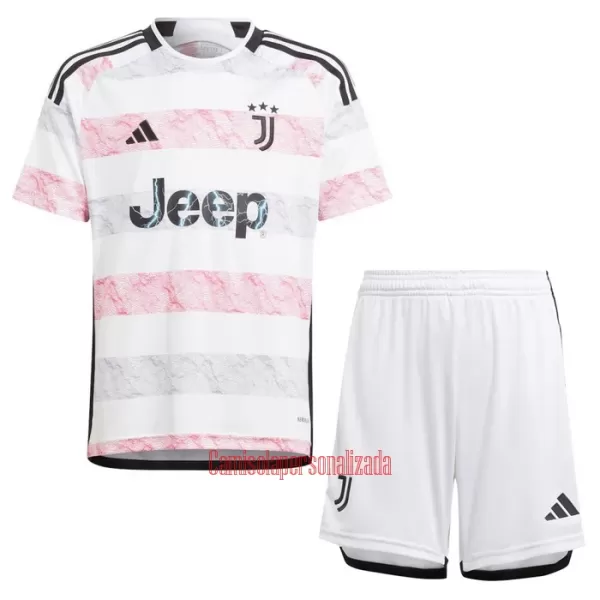 Camisolas Juventus Criança Equipamento Alternativo 23/24