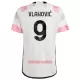 Camisolas Juventus Vlahovic 9 Equipamento Alternativo 23/24