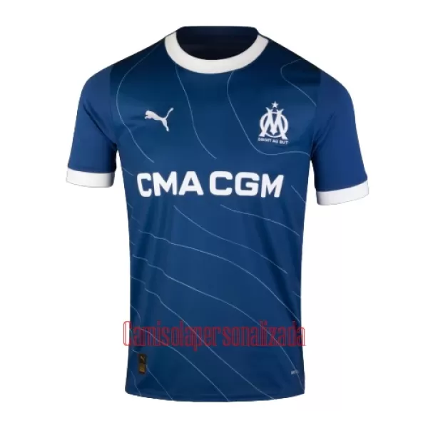 Camisolas Olympique Marseille Criança Equipamento Alternativo 23/24