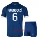 Camisolas Olympique Marseille GUENDOUZI 6 Criança Equipamento Alternativo 23/24