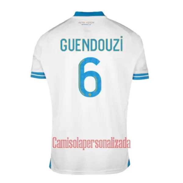 Camisolas Olympique Marseille GUENDOUZI 6 Equipamento Principal 23/24