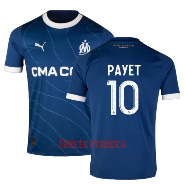 Camisolas Olympique Marseille PAYET 10 Equipamento Alternativo 23/24