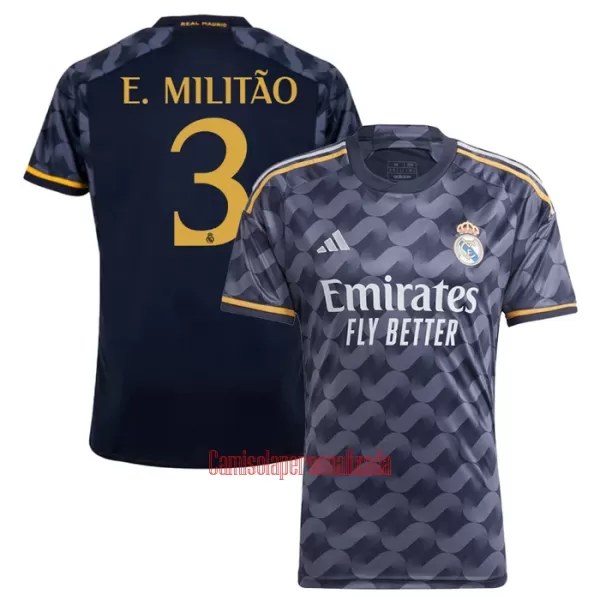 Camisolas Real Madrid Éder Militão 3 Equipamento Alternativo 23/24