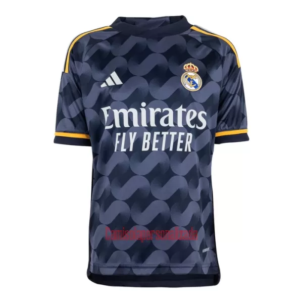 Camisolas Real Madrid Federico Valverde 15 Criança Equipamento Alternativo 23/24