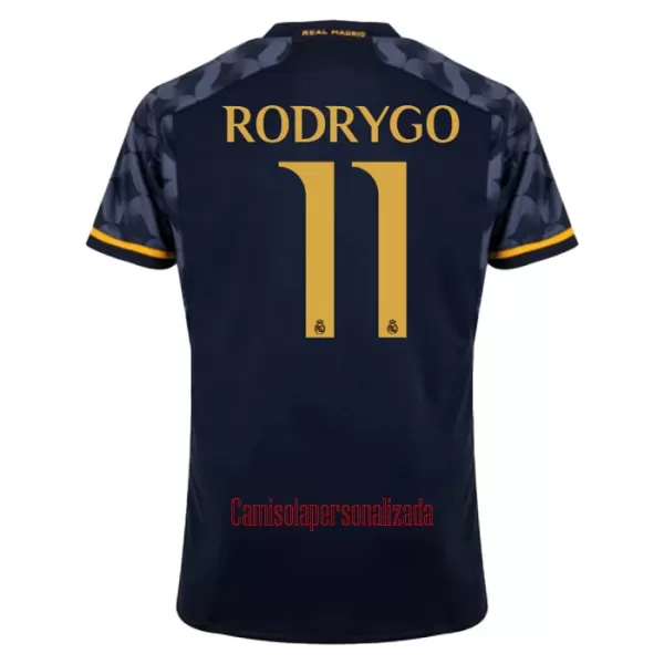 Camisolas Real Madrid Rodrygo Goes 11 Equipamento Alternativo 23/24