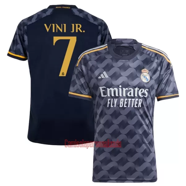 Camisolas Real Madrid Vinicius Junior 7 Equipamento Alternativo 23/24