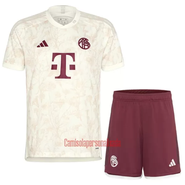 Camisolas FC Bayern de Munique Criança Equipamento Terceiro 23/24