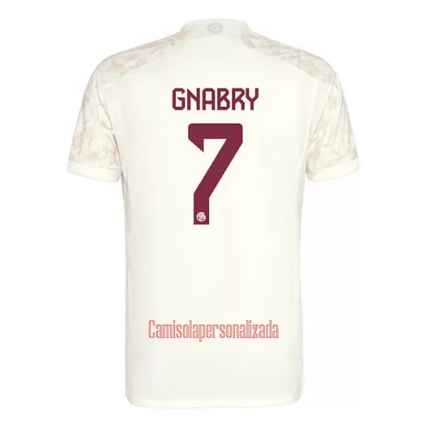 Camisolas FC Bayern de Munique Gnabry 7 Equipamento Terceiro 23/24