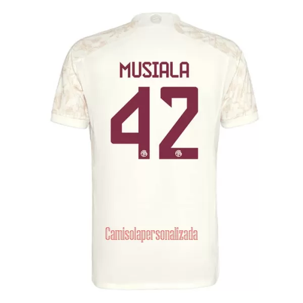 Camisolas FC Bayern de Munique Jamal Musiala 42 Equipamento Terceiro 23/24