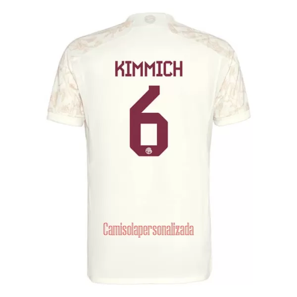 Camisolas FC Bayern de Munique Joshua Kimmich 6 Equipamento Terceiro 23/24