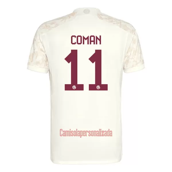 Camisolas FC Bayern de Munique Kingsley Coman 11 Equipamento Terceiro 23/24