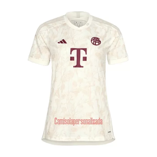 Camisolas FC Bayern de Munique Mulher Equipamento Terceiro 23/24