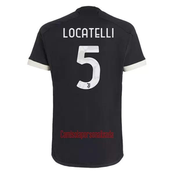 Camisolas Juventus Locatelli 5 Equipamento Terceiro 23/24