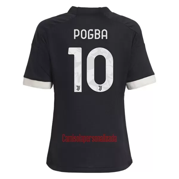 Camisolas Juventus Pogba 10 Criança Equipamento Terceiro 23/24