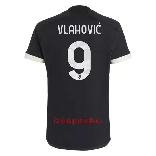 Camisolas Juventus Vlahovic 9 Equipamento Terceiro 23/24