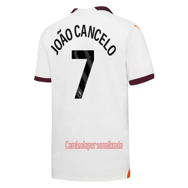 Camisolas Manchester City João Cancelo 7 Criança Equipamento Alternativo 23/24