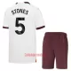 Camisolas Manchester City John Stones 5 Criança Equipamento Alternativo 23/24