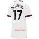 Camisolas Manchester City Kevin De Bruyne 17 Mulher Equipamento Alternativo 23/24