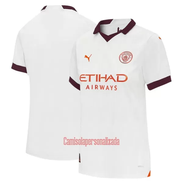 Camisolas Manchester City Mulher Equipamento Alternativo 23/24