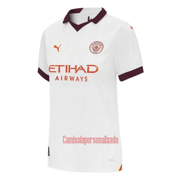 Camisolas Manchester City Mulher Equipamento Alternativo 23/24