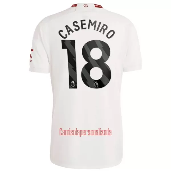 Camisolas Manchester United Casemiro 18 Equipamento Terceiro 23/24