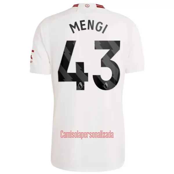 Camisolas Manchester United Mengi 43 Equipamento Terceiro 23/24