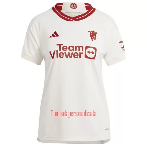 Camisolas Manchester United Mulher Equipamento Terceiro 23/24