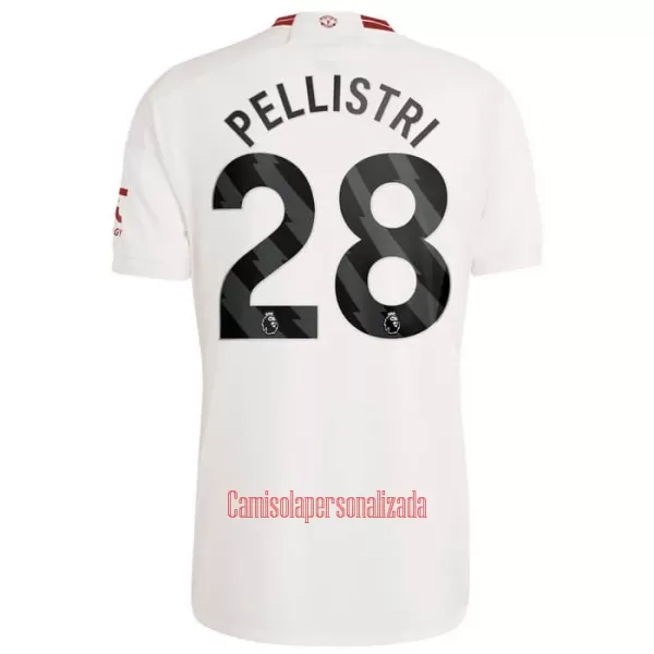 Camisolas Manchester United Pellistri 28 Equipamento Terceiro 23/24