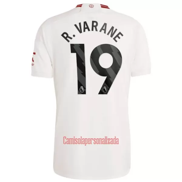 Camisolas Manchester United R. Varane 19 Equipamento Terceiro 23/24