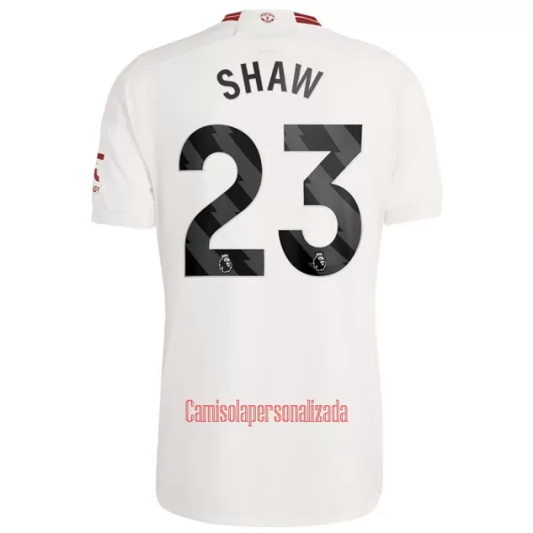 Camisolas Manchester United Shaw 23 Equipamento Terceiro 23/24