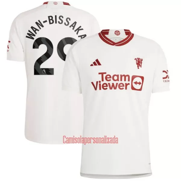 Camisolas Manchester United Wan-Bissaka 29 Equipamento Terceiro 23/24