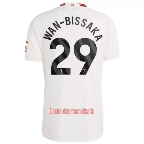 Camisolas Manchester United Wan-Bissaka 29 Equipamento Terceiro 23/24