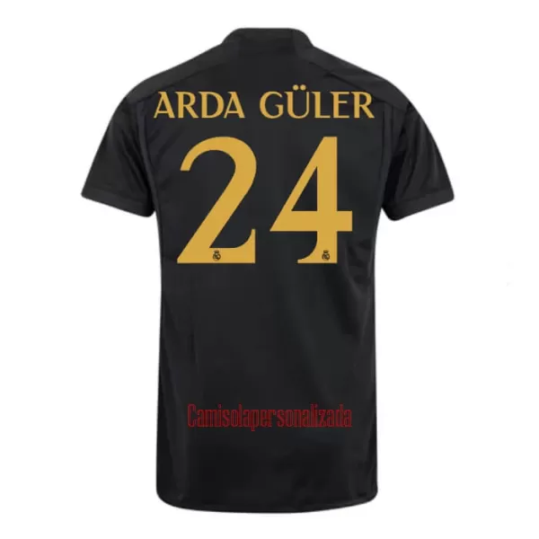 Camisolas Real Madrid Arda Guler 24 Equipamento Terceiro 23/24