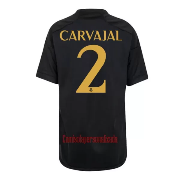 Camisolas Real Madrid Carvajal 2 Criança Equipamento Terceiro 23/24