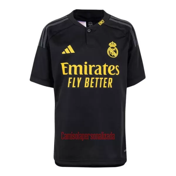 Camisolas Real Madrid Criança Equipamento Terceiro 23/24