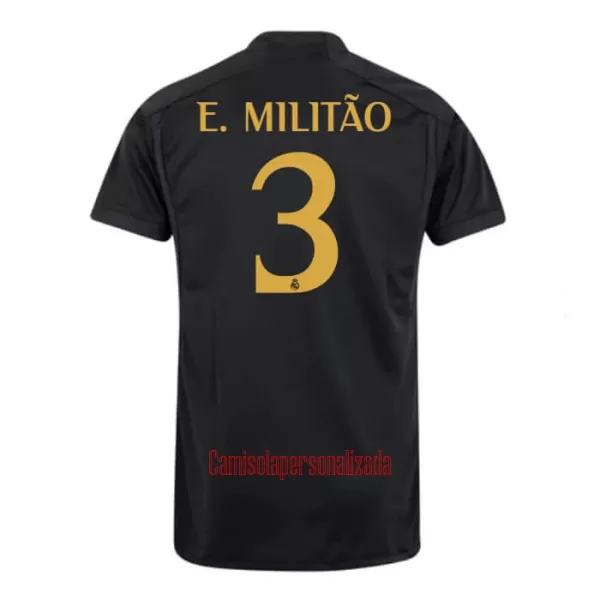 Camisolas Real Madrid Éder Militão 3 Equipamento Terceiro 23/24